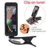 3 IN 1 Guitar Tuner Large LCD Screen with Clip for Chromatic Guitar Bass Ukulele Violin