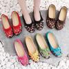 Summer Hollow Fabric Shoes with Anti Slip Soft Soles Easy To Wear and Take Off Sandals