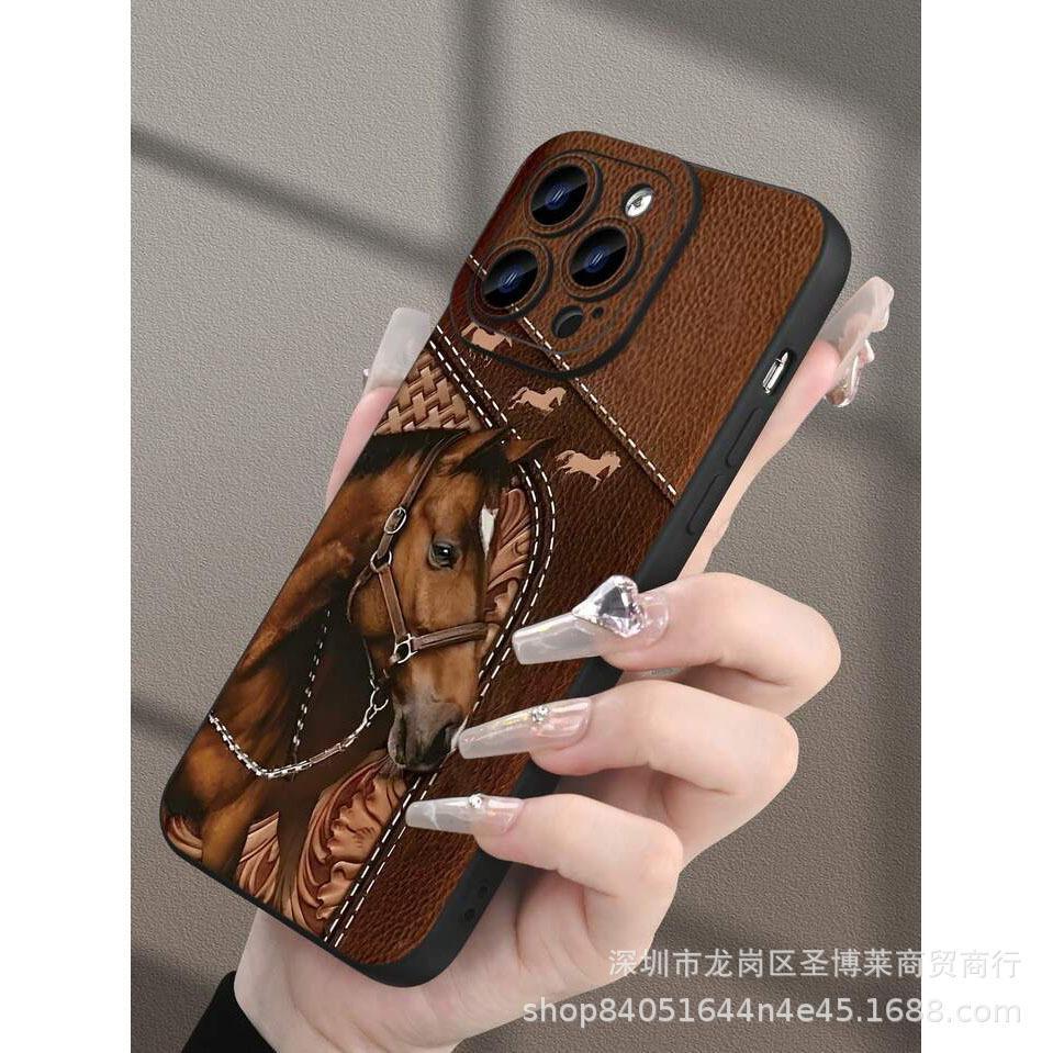 Ретро-лошадь для чехла мобильного телефона iPhone 15 iphone12promax чехол 14/13/11/XSMAX глаз зрачок 16