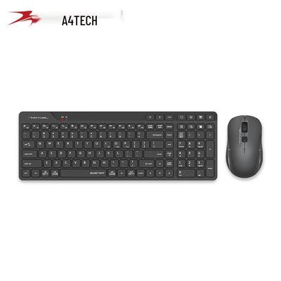 Беспроводной бесшумный комплект клавиатуры и мыши A4TECH FB2700C Air2