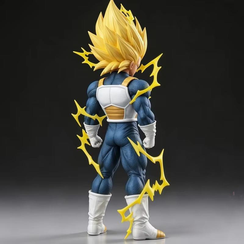 30cm Hy Super Saiyan 3 Vegeta Super Pvc Figure Collectible Model Desktop Ornament Birthday Trendy Toy For Fans