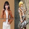 Anime "Attack On Titan" Survey Corps Eren & Mikasa Cosplay Jacket Costume