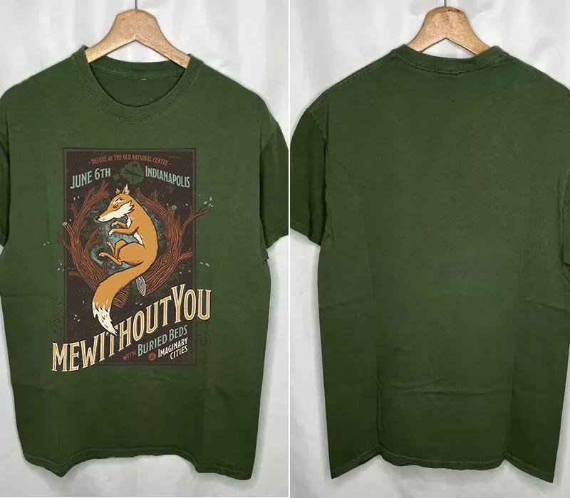 MeWithoutYou Band Live In Concert With Buried Beds Full Size Unisex T-Shirt