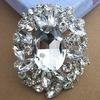 Luxury Wedding Dress Brooch: Exquisite Rhinestone Collar Pin, Versatile Glass Suit Accessory