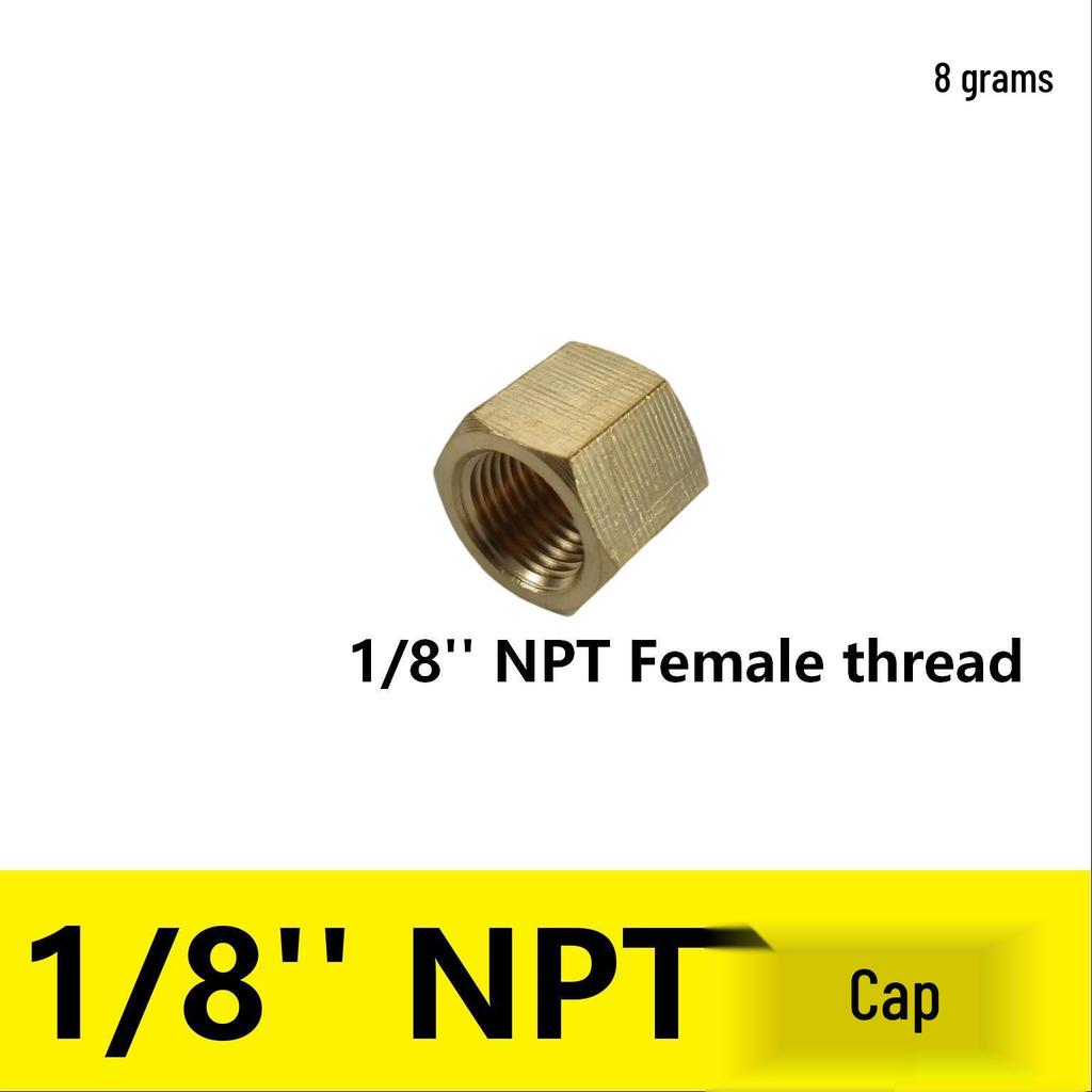 Латунный переходник для трубы, наружная резьба NPT 1/2", шестигранник 1", наружная резьба NPT