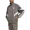 adidas Оригинальная спортивная куртка Real Madrid Азиатский размер 'Угольно-серый' Мужская JI9479