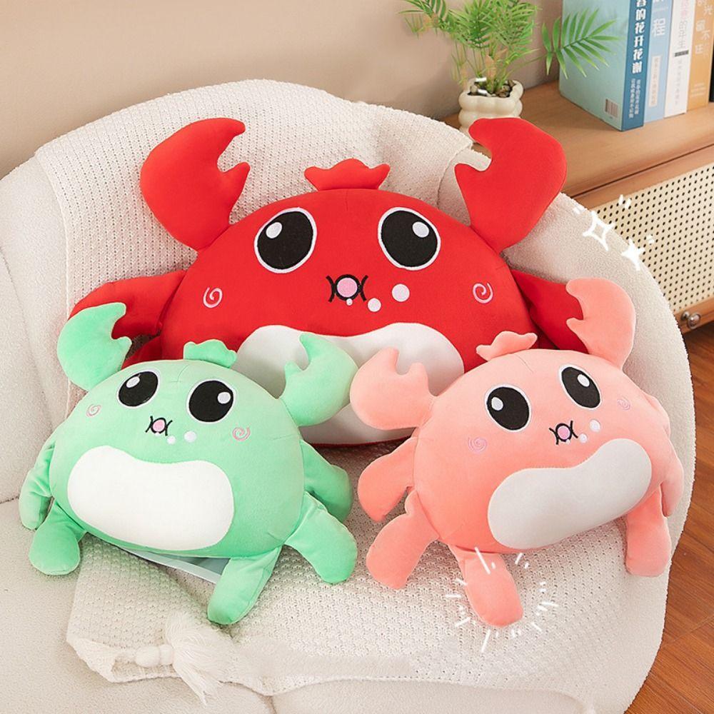 Simulation Crab Ocean Plush Toys Soft Sea Crab Plush Dolls Animal Crab Dolls Party Supplies