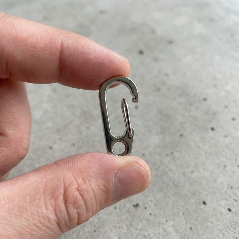 30 Pcs Heavy Duty Carabiner Hook Mini Quick Release Hook Durable Spring Snap Hook Outdoor Camping