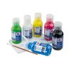 Box with 6 Bottles of 125ml of Tempera Assorted Colors Milan