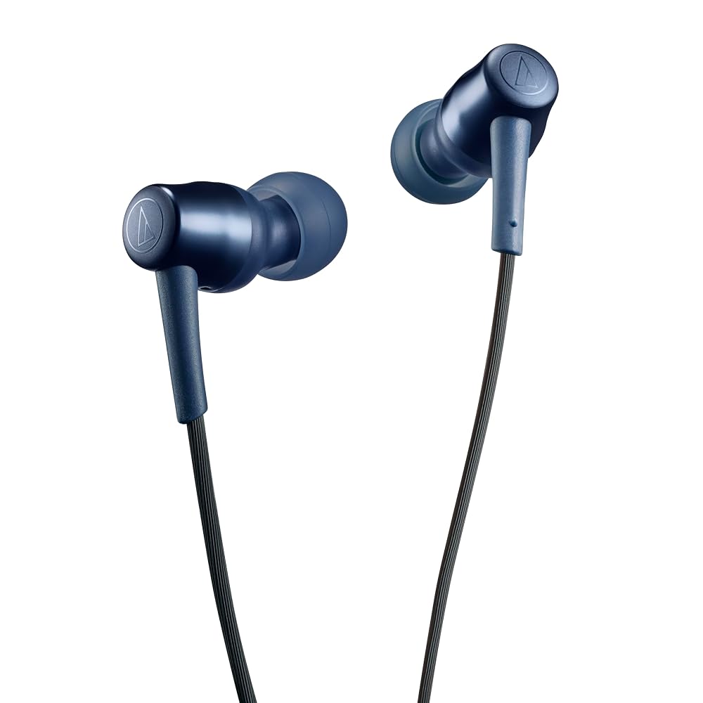 Проводные наушники Audio Technica ATH-CKD30C BL с разъемом USB Type-C, длиной 1.2 м, с микрофоном и ЦАП - Синие