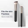 Face Concealer Brush Artificial Fiber Bristle Facial Contouring Makeup Multifunctional Under Eye Concealer Brush Loose Powder Blush Foundation Brush