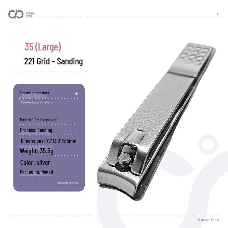 Nail Clippers & File Set: Scissors & Manicure Tools