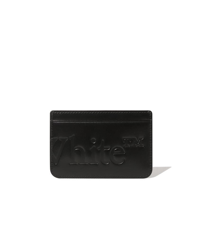 Держатель для карт Off-White с логотипом (черный)