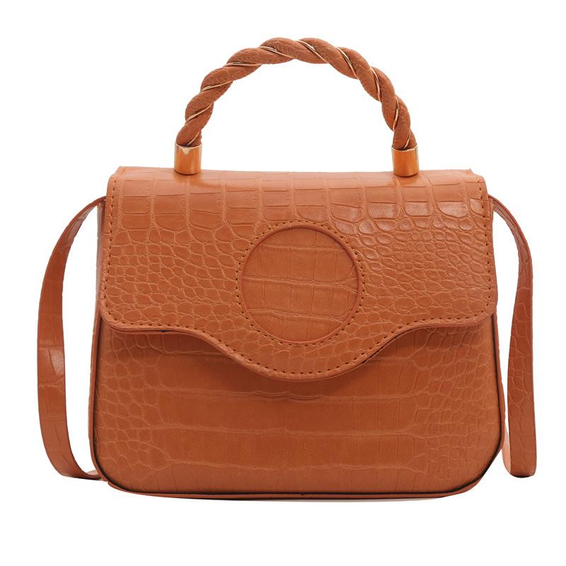 Женская сумка с каменным узором, модная сумка в иностранном стиле, универсальная сумка через плечо, сумка-мессенджер