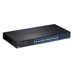 Trendnet commutateur ethernet teg-30284 24 ports gérable - 2 couches supportées - modulaire - fibre optique