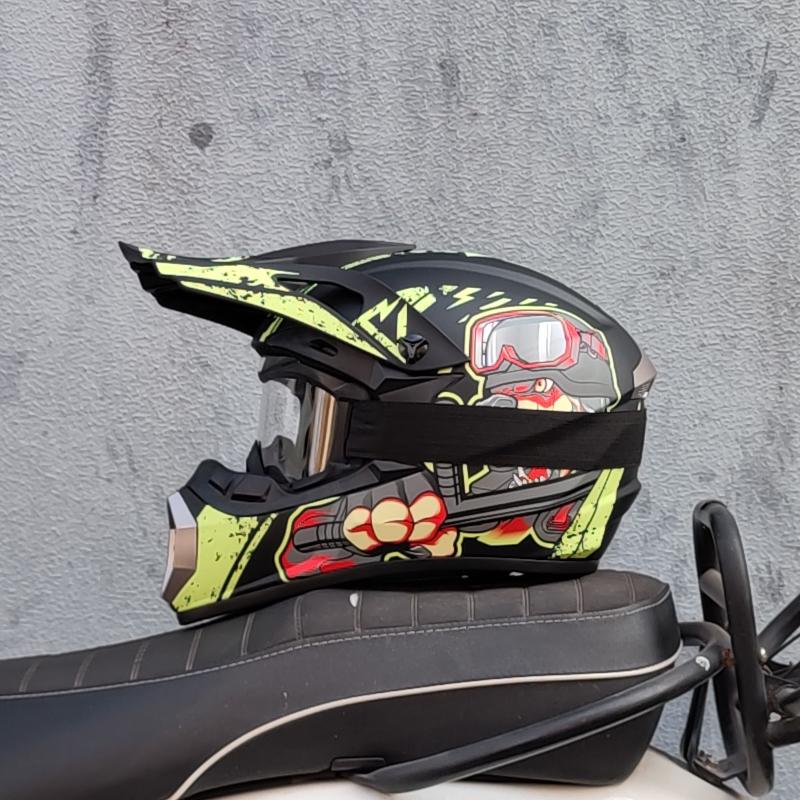 2021 Motorcycle Helmet Off-road Motorbike Professional Casque Moto Cross Helmets Racing Motocross Helmet Capacetes DOT Approved