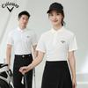FN3653 Callaway 2026 Лето Женская Вышитая Высококачественная Рубашка-Поло