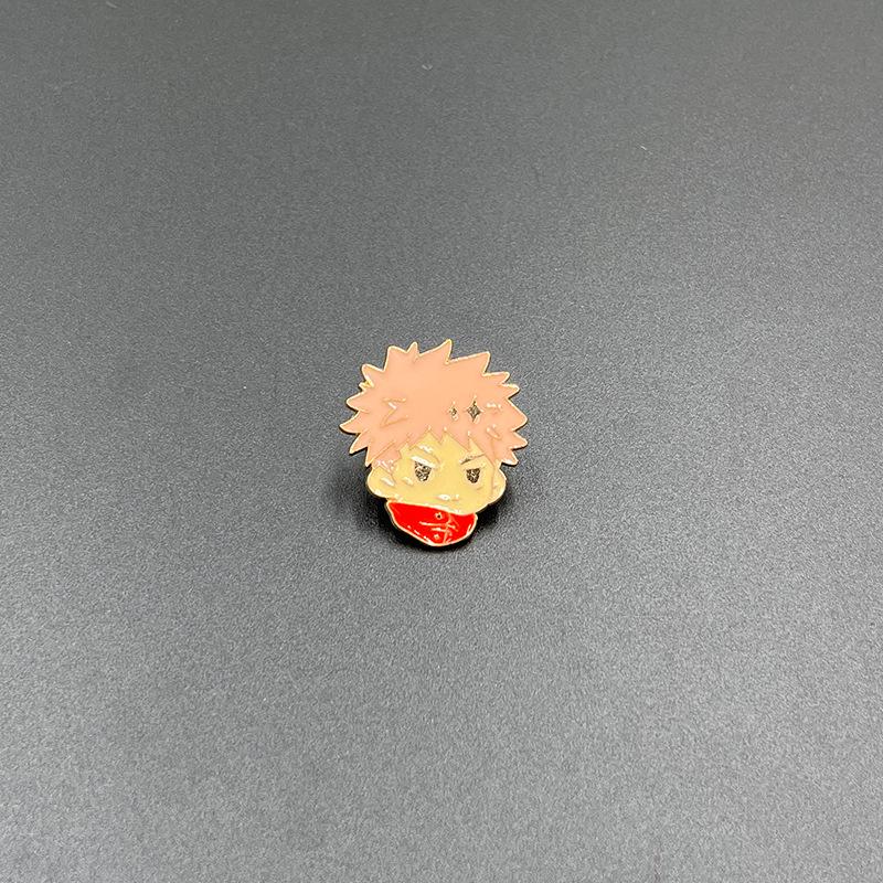 Брошь Jujutsu Kaisen Годжо Сатору - Милый Металлический Значок для Аксессуара Рюкзака