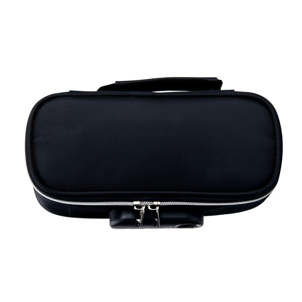 Холщовый пенал на кодовом замке, для канцелярии