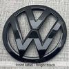W122026 Горячие эмблемы для VW Volkswagen Jetta MK5 Golf Volkswagen 2014 2015 2016 2017 Golf 7GOLF 7 MK7 Модифицированные с черным логотипом, решетка