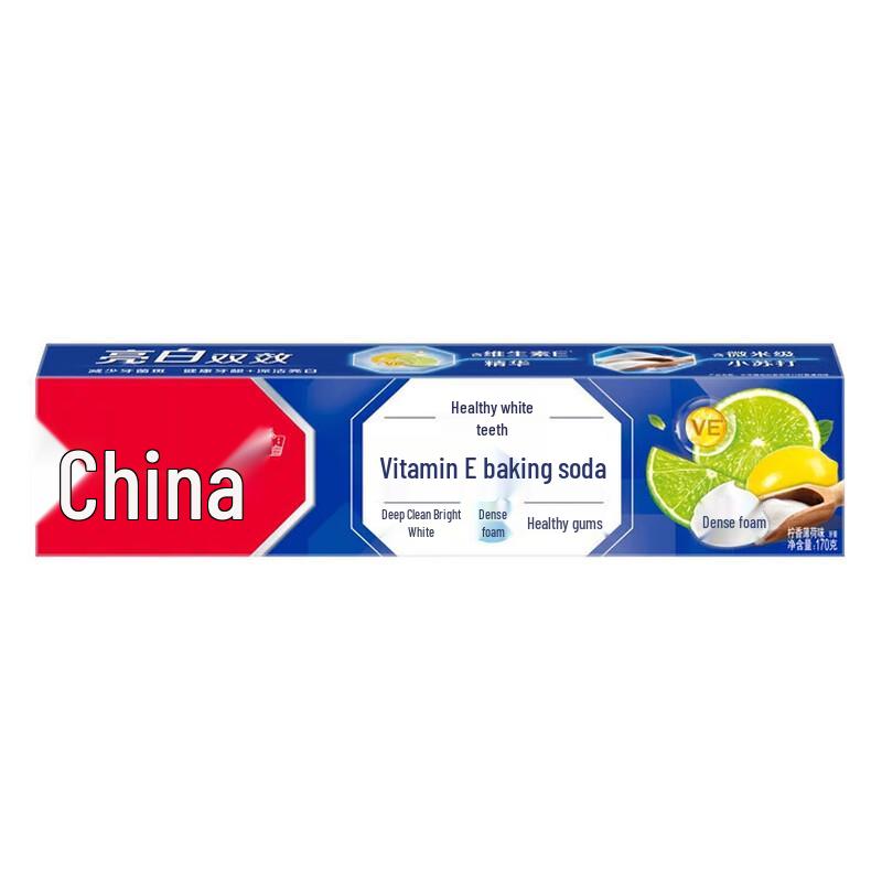 Отбеливающая зубная паста Zhonghua с витамином C и мятой