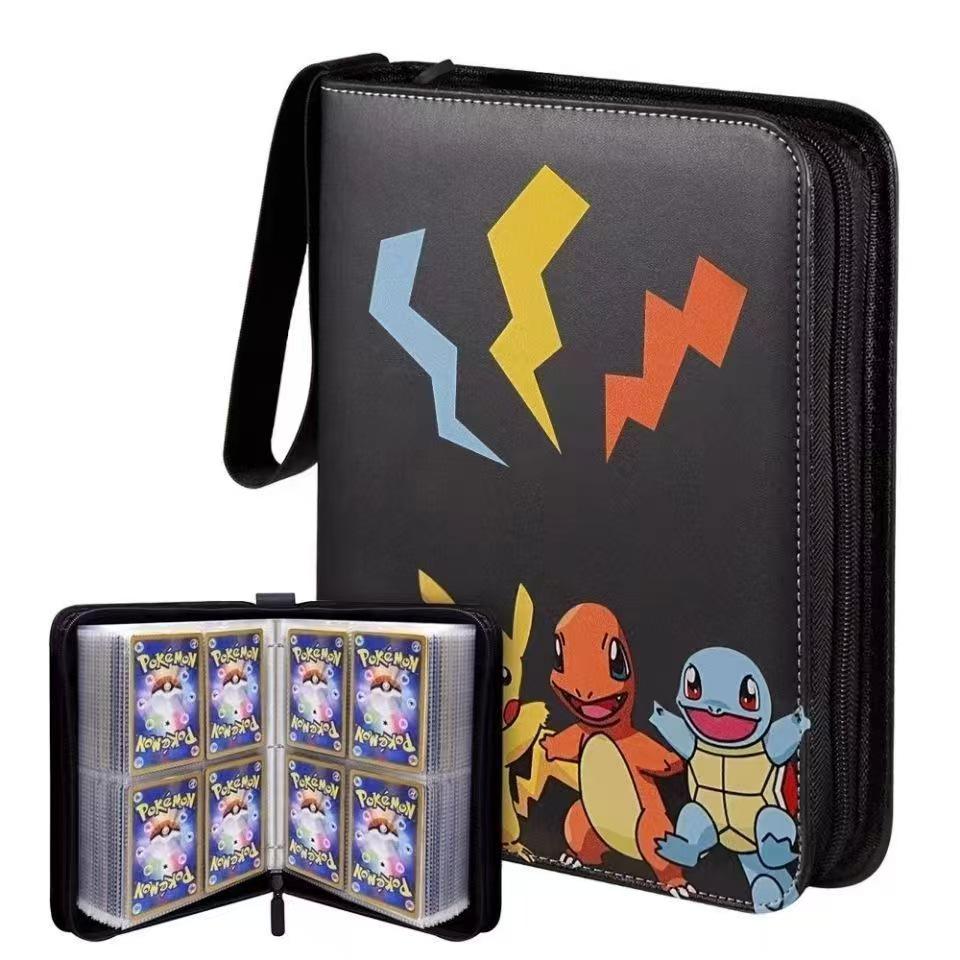 Pokémon Card Collection Book: 4-Grid & 9-Grid PU Game Album