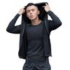 Осенне-зимняя быстросохнущая спортивная толстовка с капюшоном - Куртка для фитнеса и бега с длинным рукавом