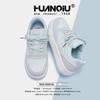 Global Retro Board Shoes Women's ZHQ68215 New Popular Spring Season Platform Women's Shoes Versatile Fashion Casual Shoes