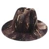 2022 Fedora Hat Print Color Hat Felt Hat Jazz Hat