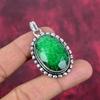 Emerald Pendant, 925 Sterling Silver Pendant Gemstone Jewelry, Handmade Pendant Amazing Jewelry, Gift For Her