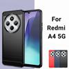 Чехол для Xiaomi Redmi A4 5G Чехол для Xiaomi Redmi A4 5G Чехол Funda Brushed TPU Чехол для телефона Противоударный защитный чехол для Xiaomi Redmi A4