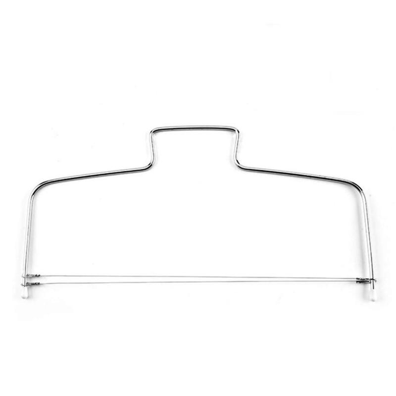 Double Line Adjustable Metal Cake Cutter Stainless Steel Cake Pastry Slicer Tools Decorating Mold Bakeware Kitchen Baking Tool 2