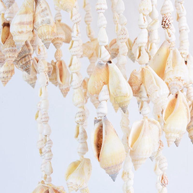 Conch Sea Shell Wind Chime Hanging Ornament Wall Decoration Creative Hanging Pendant Stylish Hanging Ornament Hanging