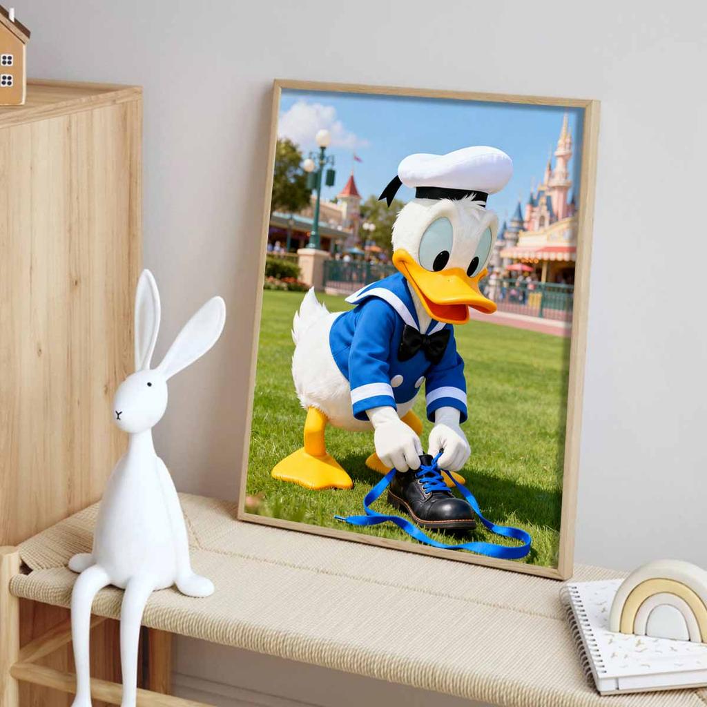 Disney Алмазная мозаика Дональд Дак Набор для алмазной живописи DIY для украшения дома и офиса Ручная работа Подарки