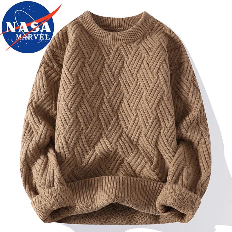 NASA MARVEL Men's Casual Autumn/Winter Pullover Knit Sweater