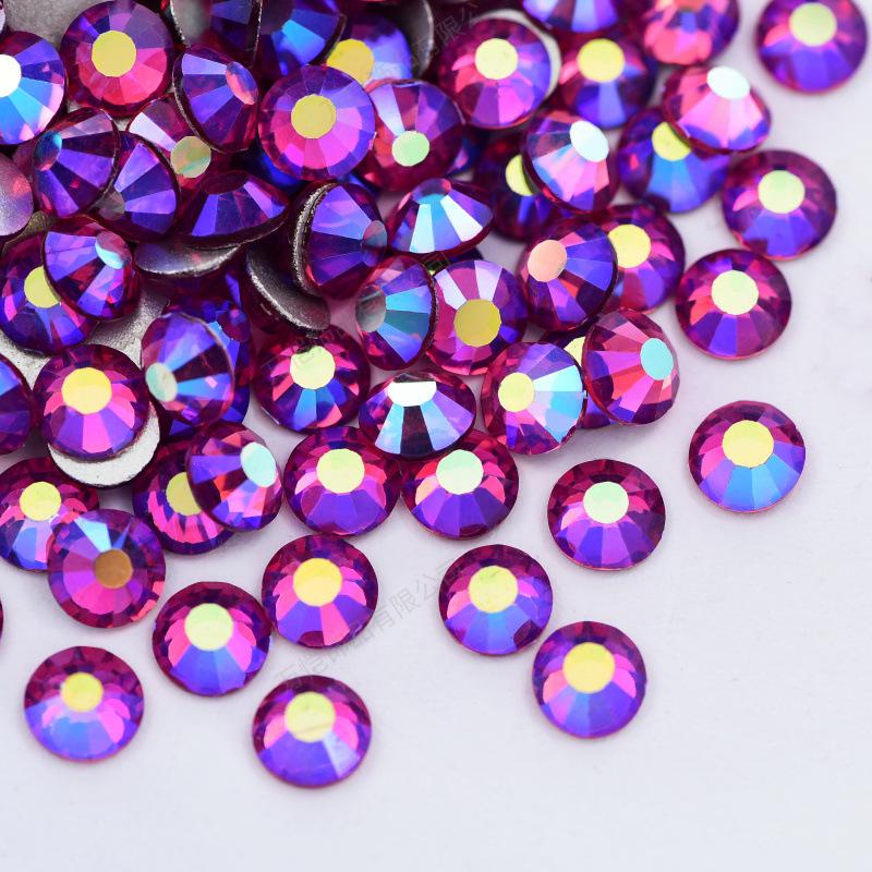 Стразы для дизайна ногтей, хрустальные стеклянные аксессуары, сделай сам, дрель с плоским дном, чехол для мобильного телефона, разноцветные, аксессуары Guomao A, аксессуары