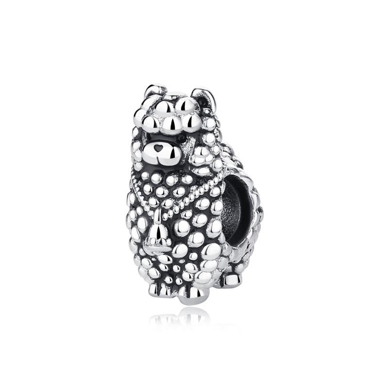 Original 925 Silver Charms Christmas Santa Reindeer Pendant Beads Fit Bracelets Necklaces Women DIY Jewelry Gift