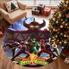 Круглый коврик с узором «Могучие рейнджеры» (Mighty Morphin Power Rangers), коврик для помещений/улицы, для пикника, игровой комнаты, спальни, офиса, гостиной, ковер для декора дома, День рождения Gi