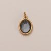 Stainless Steel Diy Basic Live Mouth Chain 12 Birthstone Pendant Necklace Furnace Vacuum Plating 18K Gold Color Retention