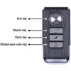 Remote Control Key Fob Replacement for Wireless Anti-Theft Alarm Bike Alarm Bike Alarm Taillight