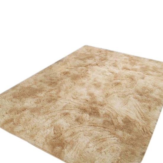 Ковер для гостиной, мягкий противоскользящий, легкий, стильный, пушистый ковер для гостиной, толстый декор, бархатный коврик для крашения галстуков для офиса