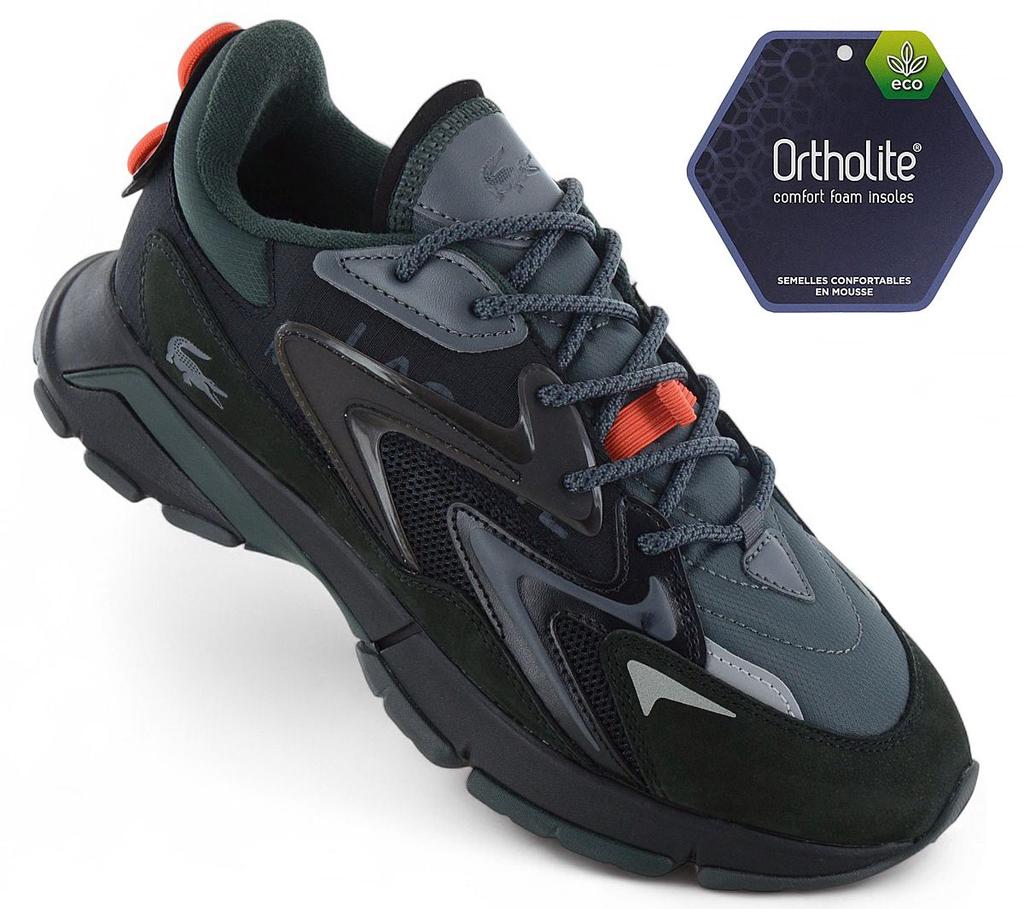 Lacoste L003 Neo Tech - мужские кроссовки черные 748SMA0062Z83 ОРИГИНАЛ