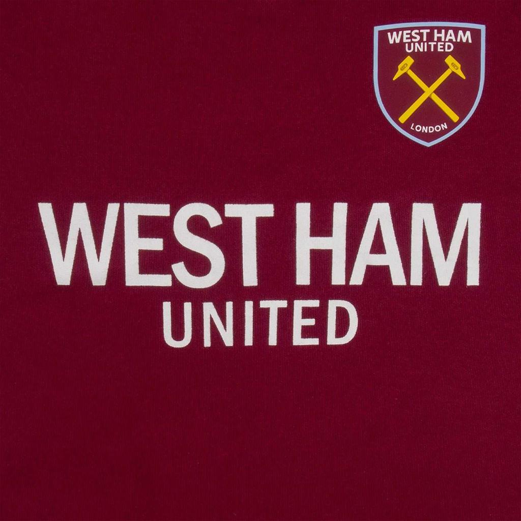 West Ham United FC Baby Home Kit Sleepsuit