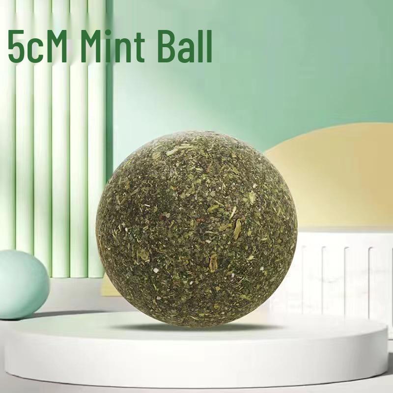 Giant Catnip Ball Toy 10cm - Self-Entertainment Decompression for Cats