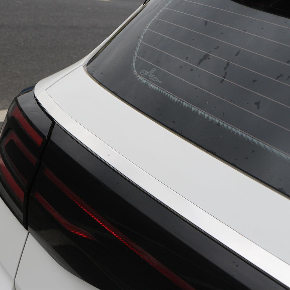 Для VW T-Cross T Cross 2019 - 2023 Задняя крышка багажника Накладка Крышка заднего фонаря Накладка на брови Лампа Отделка Аксессуары из нержавеющей стали