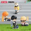 POPMART HAIKYU!! Серия 'Вне площадки' Игрушки-сюрпризы Mystery Box Мешок-угадайка Милая кукла Аниме Фигурка Действия Подарок на День Рождения