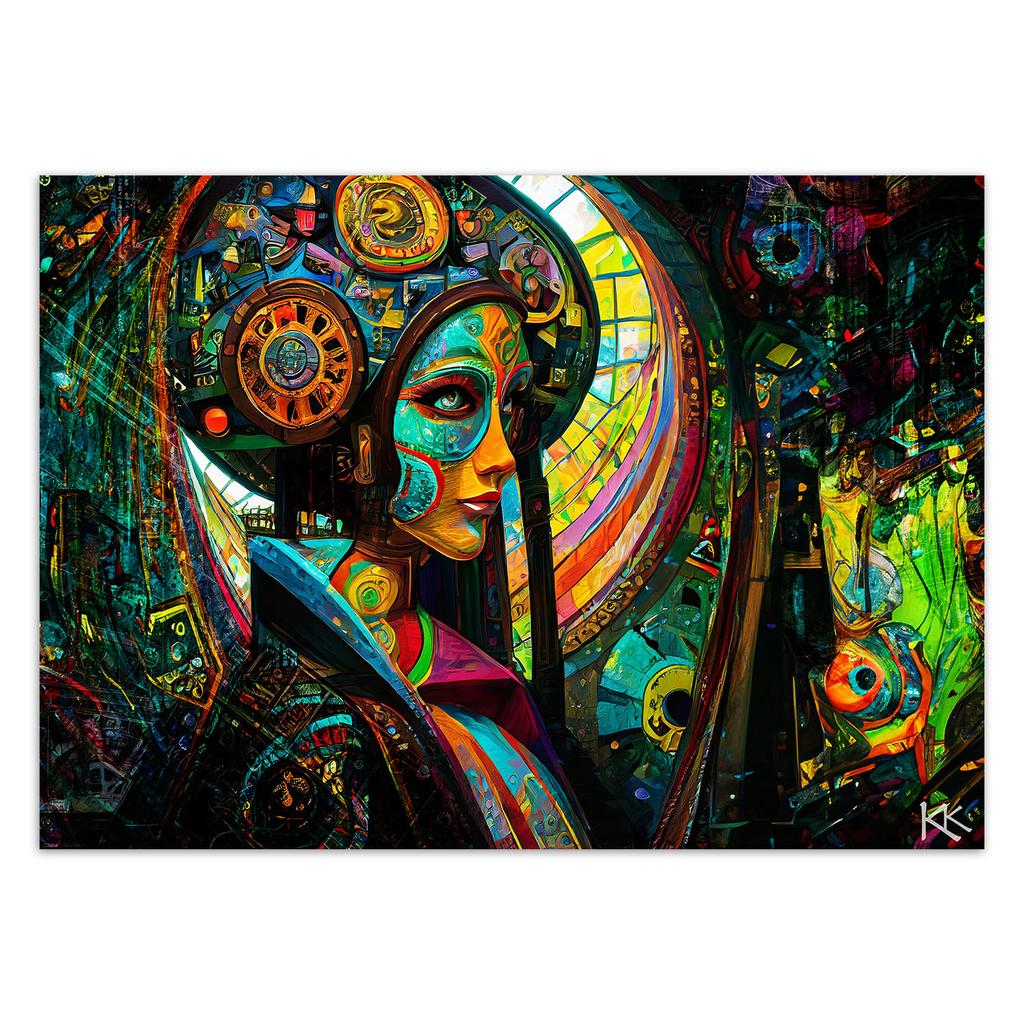 Обои Женщина Абстракция Сюрреализм