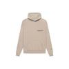 Fear of God Пуловер Essentials со светоотражающим логотипом, толстовка с капюшоном на флисовой подкладке, свободный крой, унисекс, коричневый FOG-FW21-159