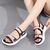 Fashion Large Size Sports Sandals for Women's Summer 2025 New Casual Adjustable Sponge Cake Thick Soled Beach Shoes