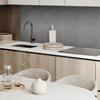Set of Vinyl Tiles with Print, Raw Concrete Texture, 9x30x30 cm